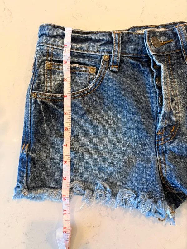 Free People Denim Shorts - Image 6