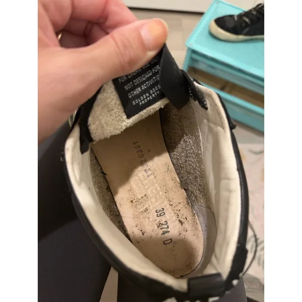 Size 39 - Golden Goose MidStar Black Edition High Top - Image 7
