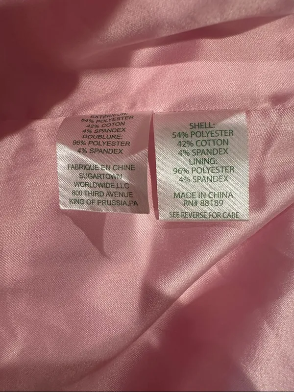 Lilly Pulitzer Zoya Ruffle Top Conch Shell Pink Caliente Pucker Jacquard 4 - Image 9