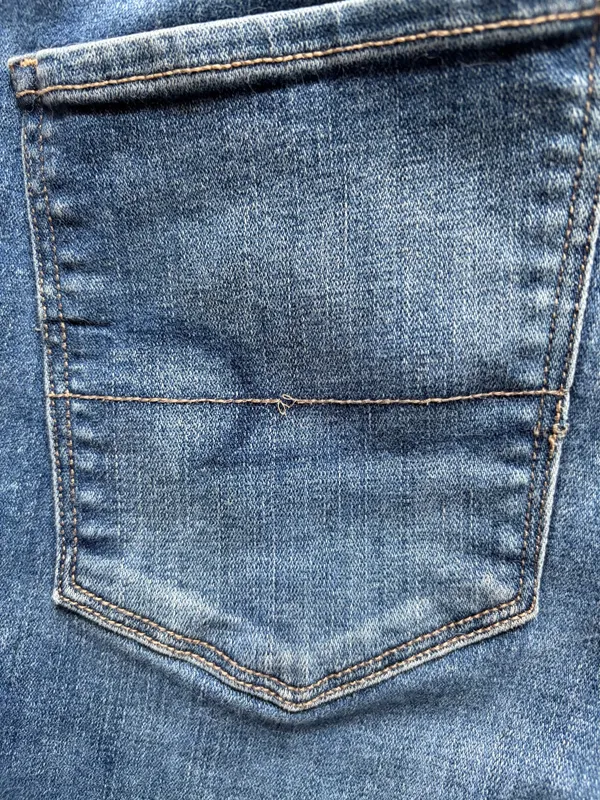 American Eagle Women’s Hi Rise Jeggings Size 6 Long Dark Wash AEO Denim X Jeans - Image 15