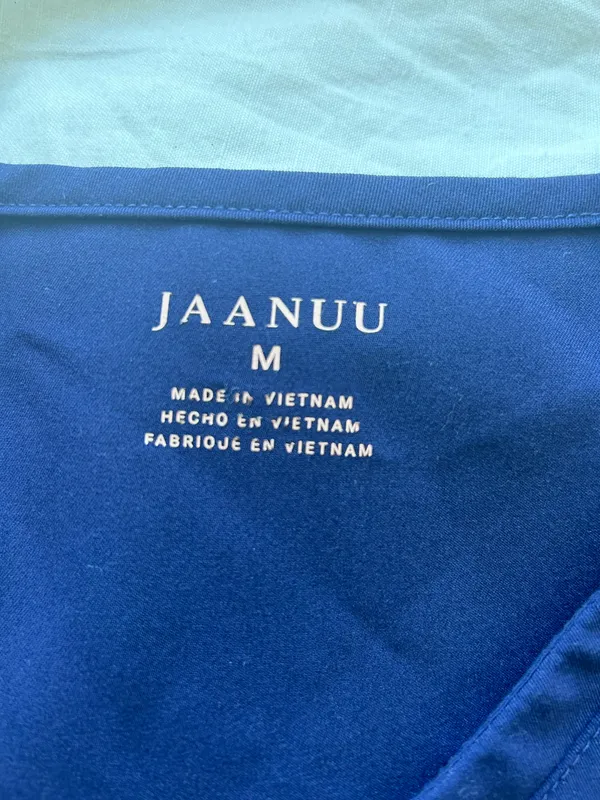 Jaanuu Navy  Scrub Top - Image 2