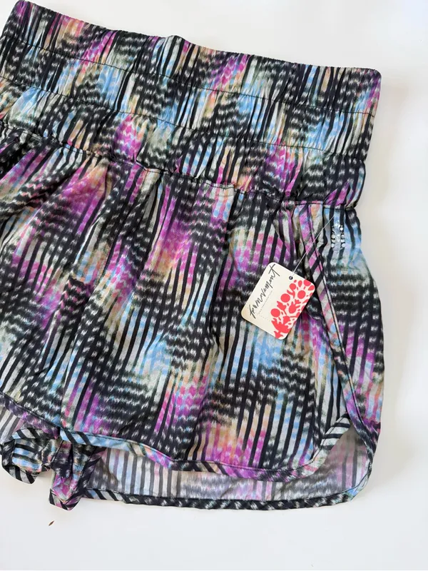 NWT Free People Movement The Way Home Shorts- Euphoria Print - Size Medium - Image 4