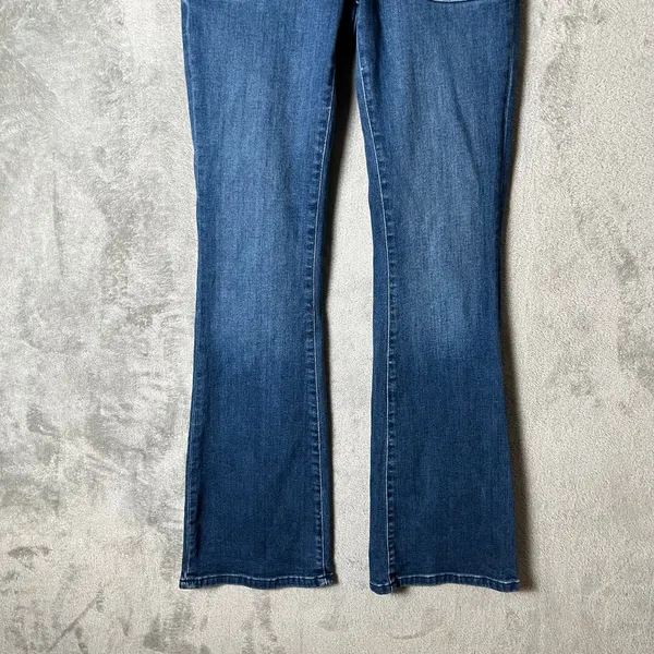 Pilcro The Demilune Boot Jeans Size 26 Patch Pocket Flare Bootcut Denim Rodeo - Image 3