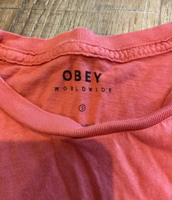 Obey Worldwide Tee Shirt Top - Image 7