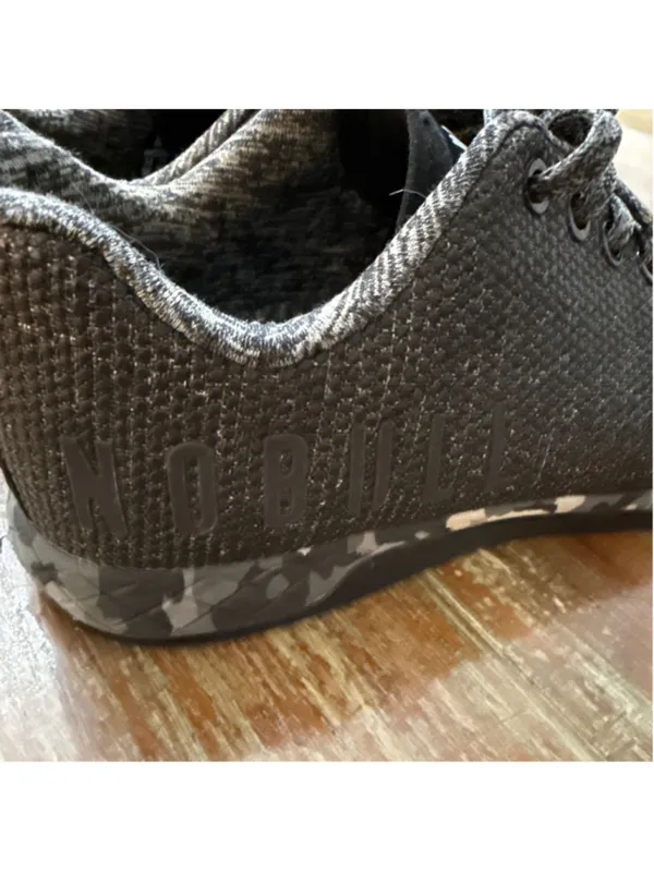 NOBULL Black Gray Camo Athletic Shoes Womens Size 7 - Image 5