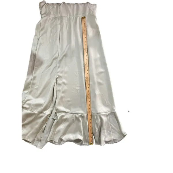 Satin Tea Green‎ Maxi Dress - Image 4