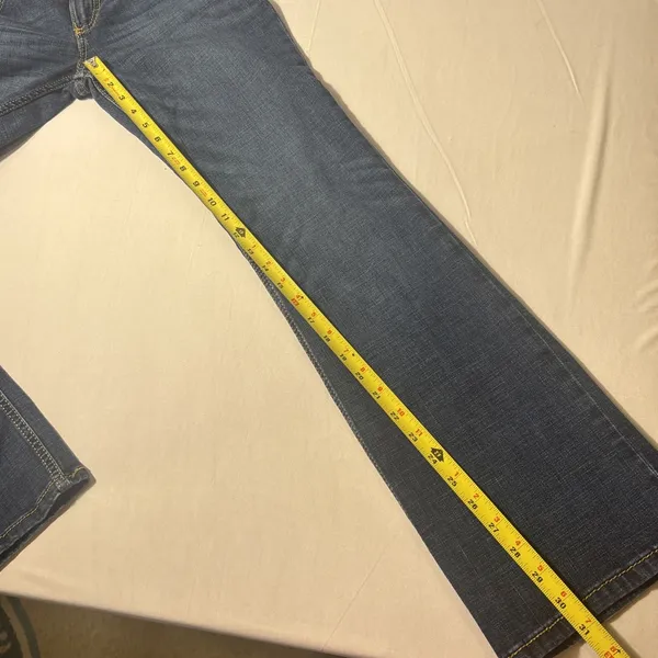 Wrangler® Women Mae Mid Rise Dark Blue Bootcut Jeans Size 5x32 Western Rodeo - Image 7