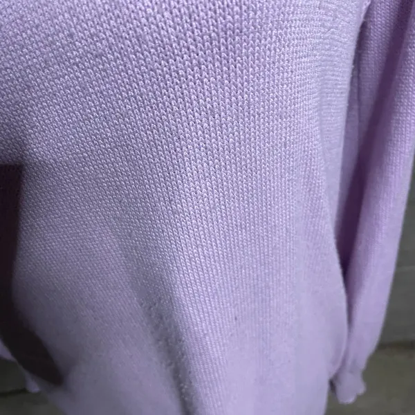Daisy Street‎ Purple Long Sleeve Crew Neck Pullover Sweater Dress Size XS - Image 3