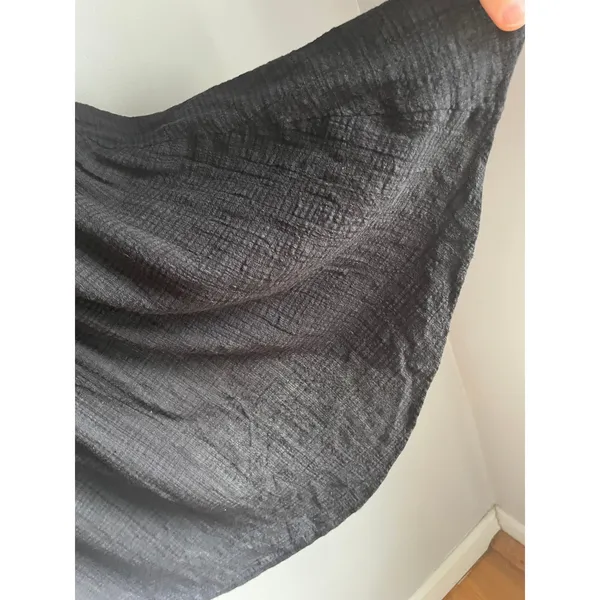 Out from Under Black Mini Babydoll Cottagecore Top Shirt S Dark Fairy Romantic - Image 5