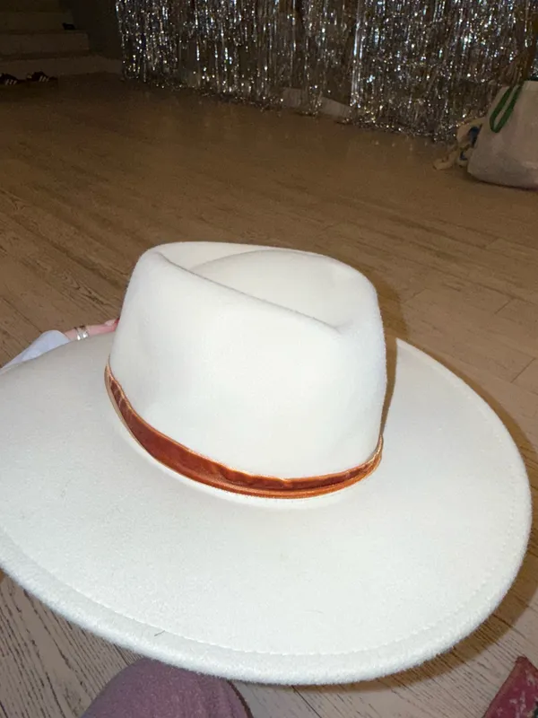 Cowgirl hat White - Image 2
