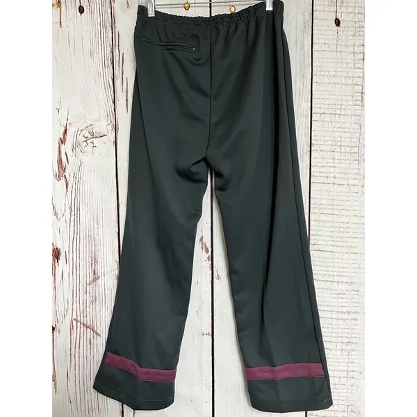 Vintage Adidas Baggy Wide Leg Windbreaker Track Pant - Grey / Size Medium - Image 5