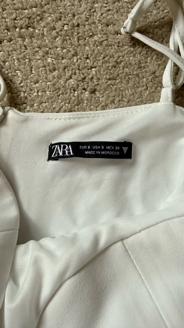 ZARA White Bodysuit - Image 2