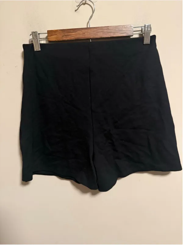Calzedonia Punto di Milano Knit Skort Skirt Skorts Black- Size Medium - Image 7