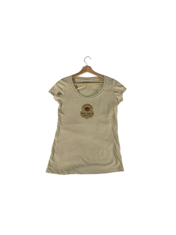 Bacardi Oakheart Oaktoberfest Women’s M Graphic T Shirt Spiced Rum Promo Tee - Image 2
