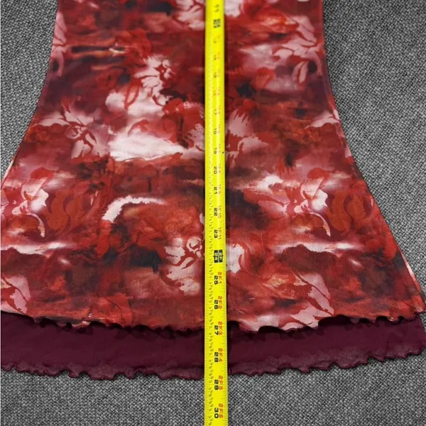 Red Marble Print Two Piece Set - Image 6