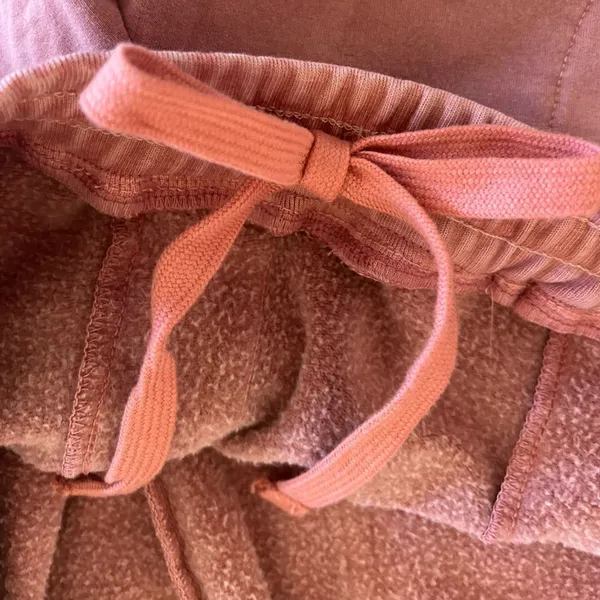 Brooklinen Loungewear Sweatpants Joggers, Rose, NWOT - Image 7