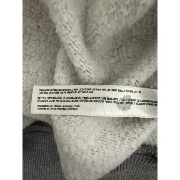 Free People Movement On Your Mark‎ Mock Neck Sweatshirt Gray Women's Size Small - Image 11