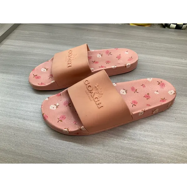 COACH PINK ULI SPORT SLIDES - Image 8