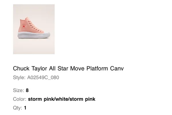 Converse Chuck Taylor All Star Move Platform - Image 5
