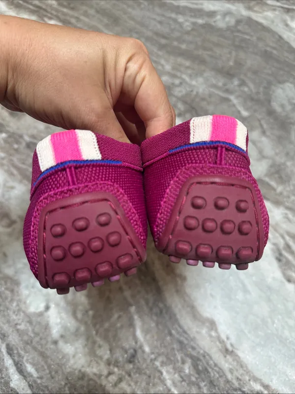 Rothy’s The Driver Loafers in Raspberry - Image 5