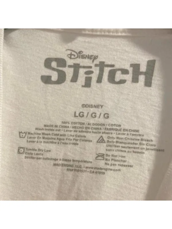 Disney stitch, tropical lounge chair, and drink colorful Graphic shirt - Image 6