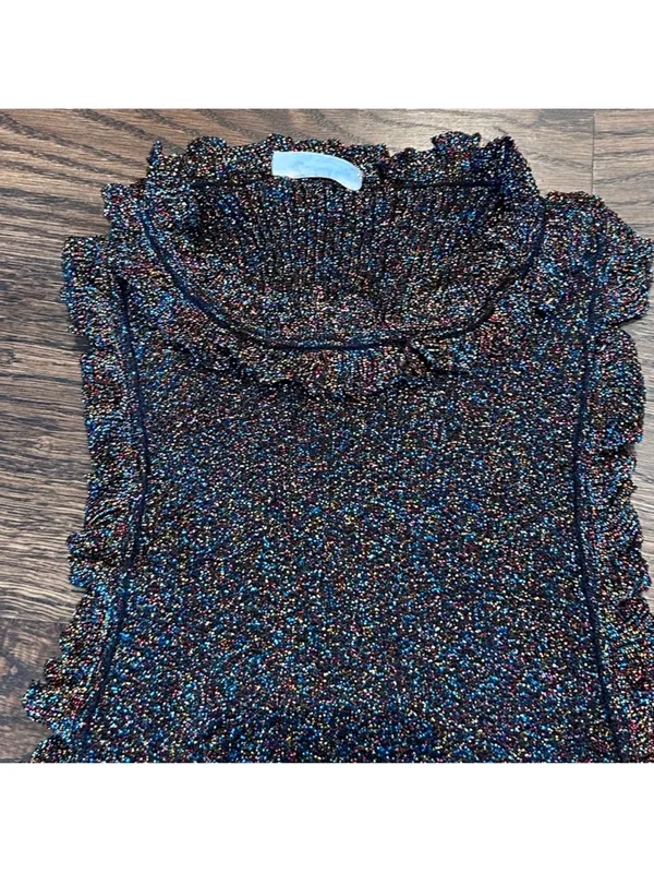 $78 Free People All That Glitters Bodysuit L - Image 3