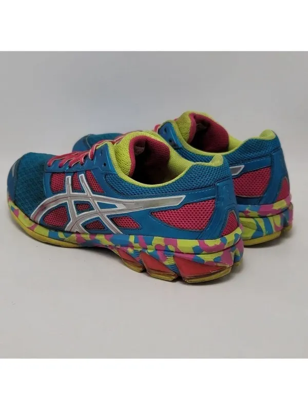 Women's Asics Gel Frantic 7 Athletic Sneakers Running Shoes Size 10 Blue Pink - Image 12