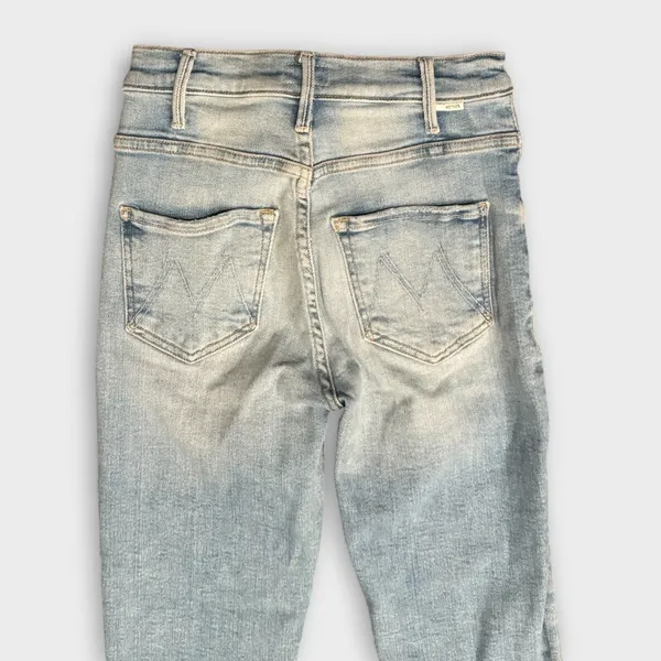 Mother The Hustler Ankle Fray Jeans In Limited Edition Size 23 - Image 8