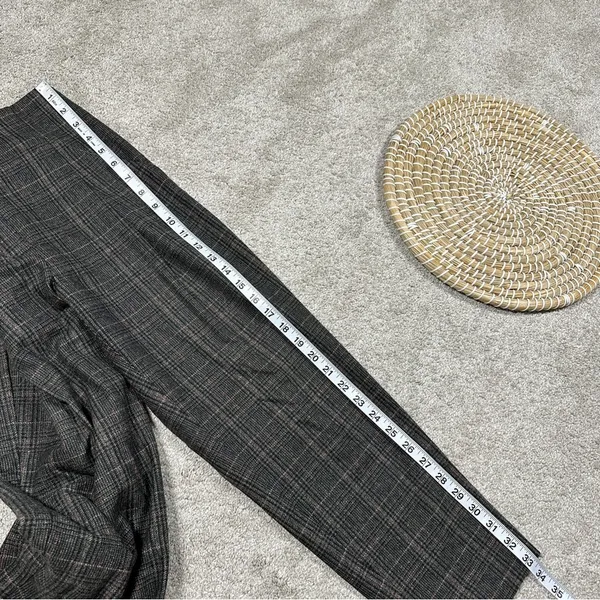 Wilfred Wool Cashmere Blend Chambéry Plaid Pants Cropped Pleated Tartan Size 0 - Image 16