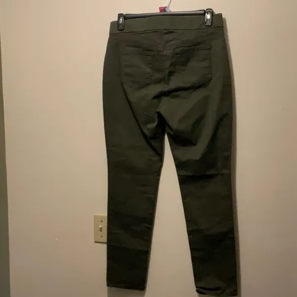 Corporate attire, Corpcore, all around slimming effect pants Green Size 12 - Image 3