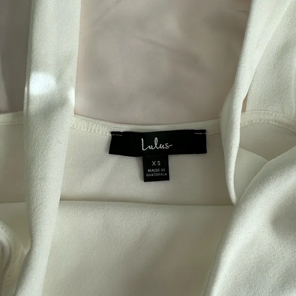 White Lulus bodysuit - Image 2