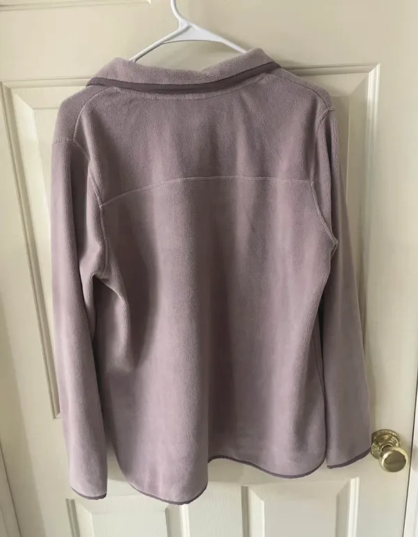 Women’s Activewear Soft Pullover M Purple Size M - Image 2