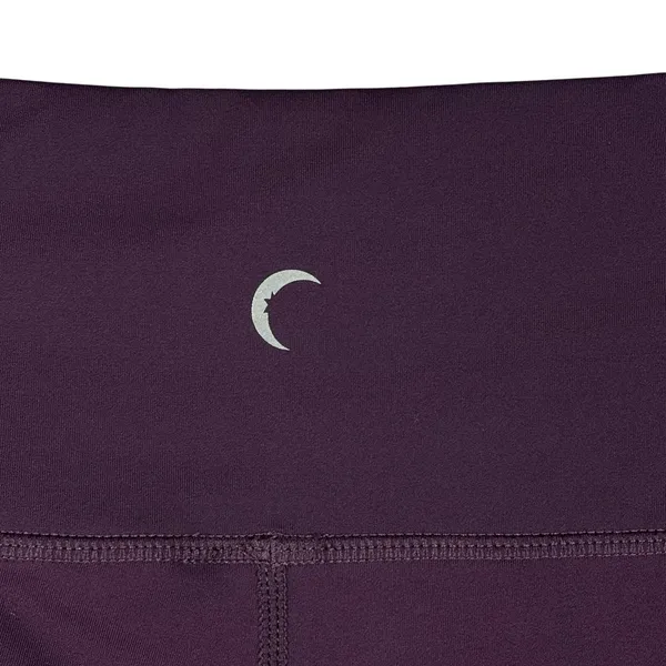 Zyia Active SZ 12 Moto Light 'n Tight 7/8 Leggings Laser Cutouts Hi-Rise Purple - Image 8