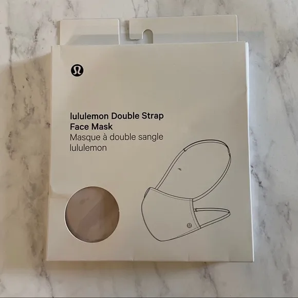Lululemon Double Strap Face Mask‎ - Misty Pink - Image 4