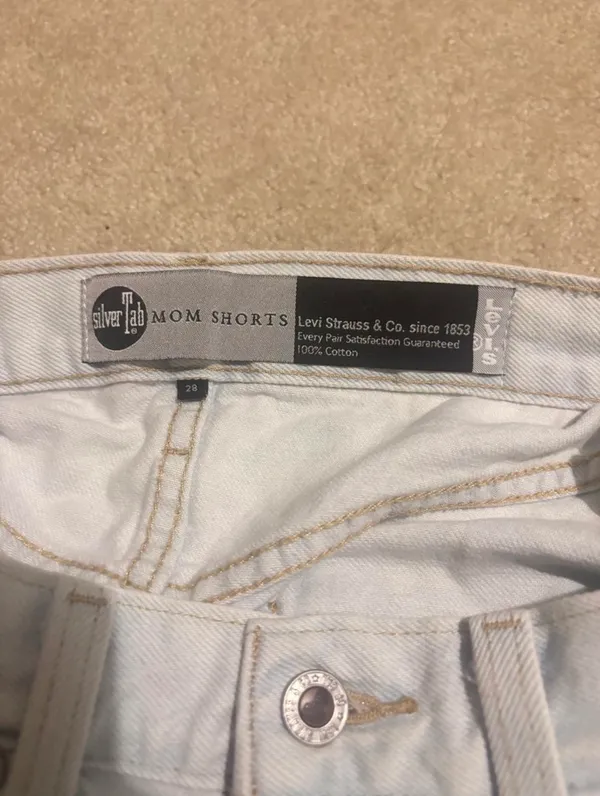 Silver Tab Levi’s Vintage Denim Shorts - Image 4