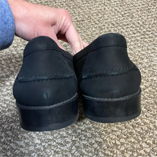 Aerosoles Push UPS Penny Loafer Black Nubuck - Image 7