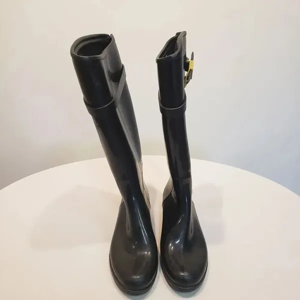 dav Womens Sussex Rubber Rain Boots Size 10 - Image 2