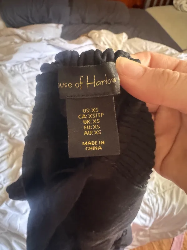 House of Harlow 1960 black mini bubble dress - Image 3