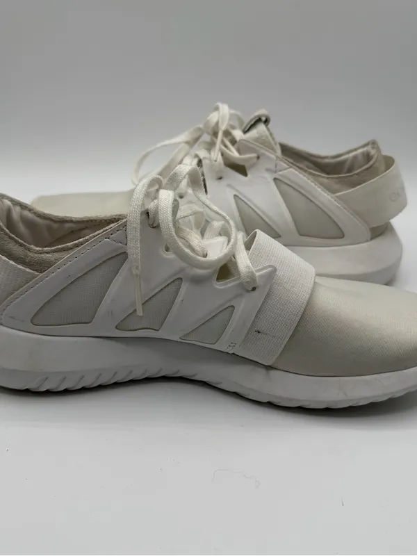 Adidas Tubular Viral Triple White S75583 Women’s 6.5 Y2K Sneakers - Image 5
