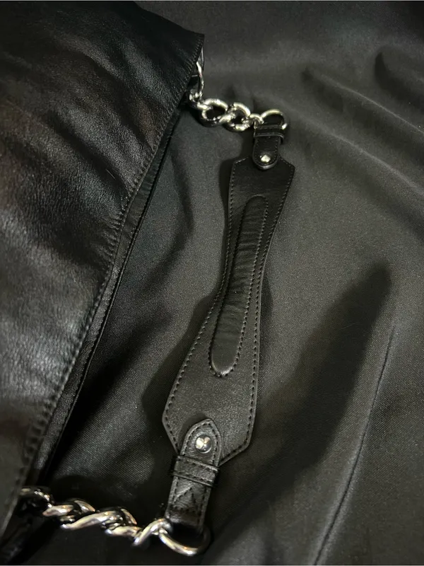 Simply Vera Vera Wang Black Shoulder Bag With Chain Strap - Image 12