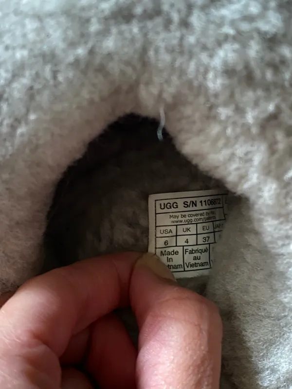 Grey Scuffette UGG Slippers  - Image 6