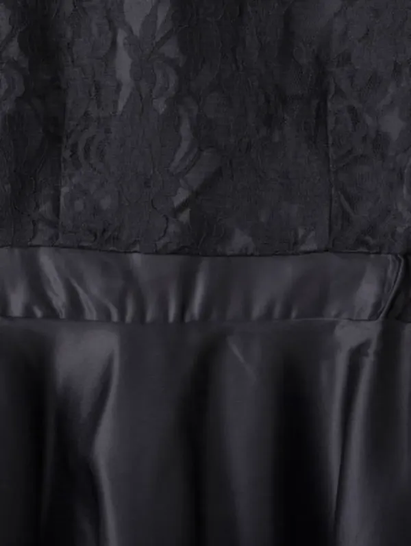 Black Color Prom Dress - Image 11