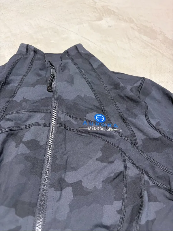 Lululemon Black Camo Zip-Up define Jacket LOGO 10 - Image 2