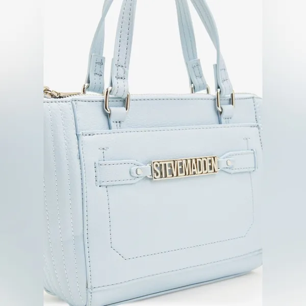 NWT STEVE MADDEN BASTIN CROSSBODY -Lt Sky Blue - Image 6
