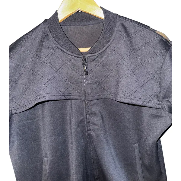 NWT‎ Zyia Active Mesh Primo Activity Jacket Women Med Black Zip Pockets Stretch - Image 2
