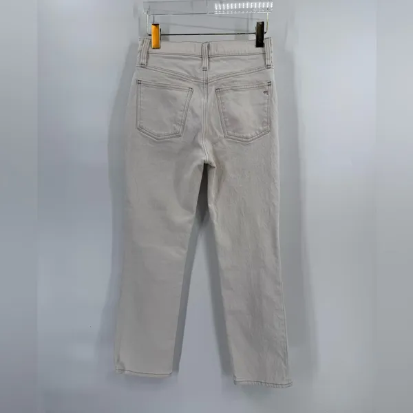 Madewell Slim Demi-Boot Jeans in Cloud‎ Lining size 25 - Image 4
