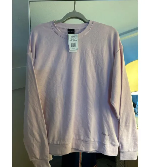 NEW Psk Collective Easy Sweatshirt Jade Blue XL $69 - Image 4