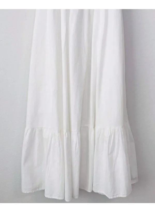 ZARA NWT Linen crochet Maxi Dress Size Small - Image 14