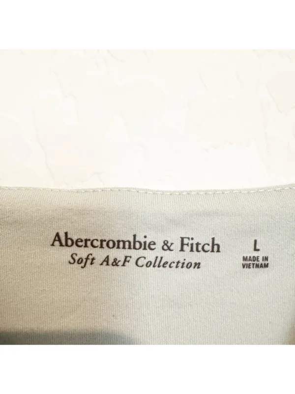 Abercrombie Bodysuit Size Large‎ Black Square Neck Wide Strap Ponte Minimalist - Image 7