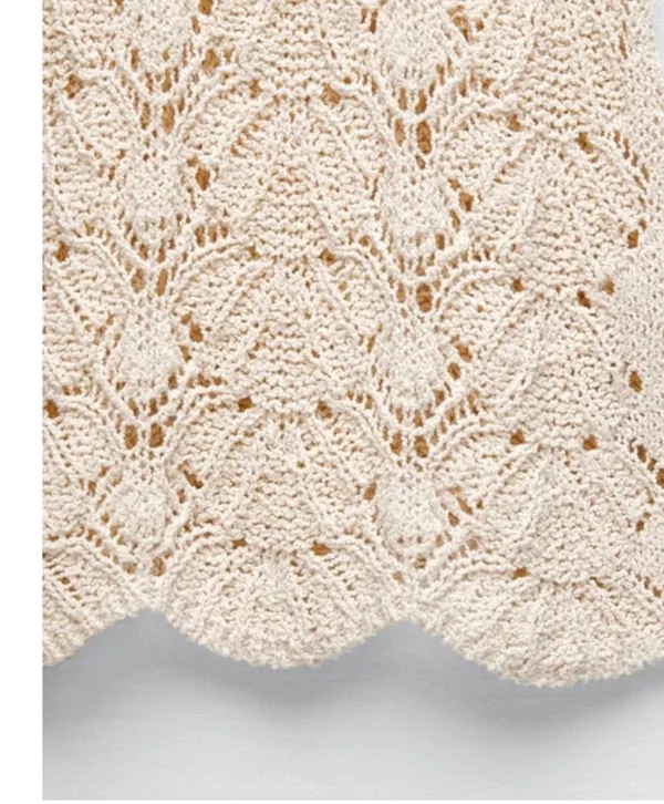 ZARA Cover-Up Dress Crochet - Image 5